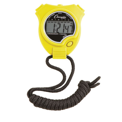 Champion Sports Rainbow Stopwatch Set Of 6