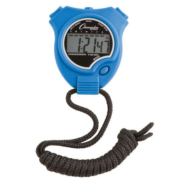 Champion Sports Rainbow Stopwatch Set Of 6