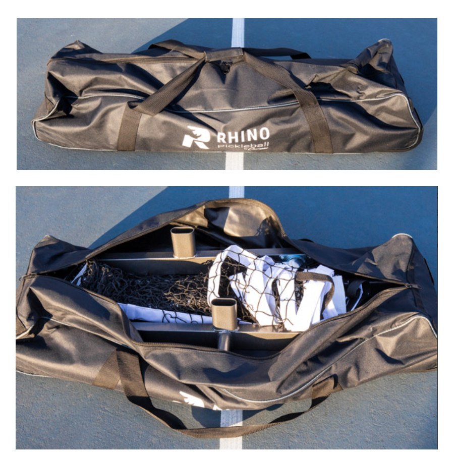 Deluxe Pickleball Net With Wheels