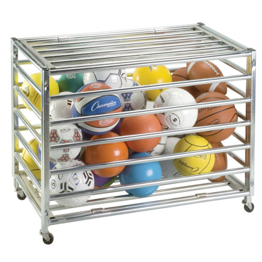 Heavy Duty Lockable Storage Cart - Morley Athletic Supply Co Inc