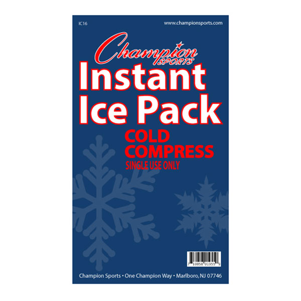 Instant Ice Packs - Senior Size 4" x 9" -Case of 16