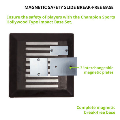 M800 Magnetic Break Free Baseball Base (1 Base)