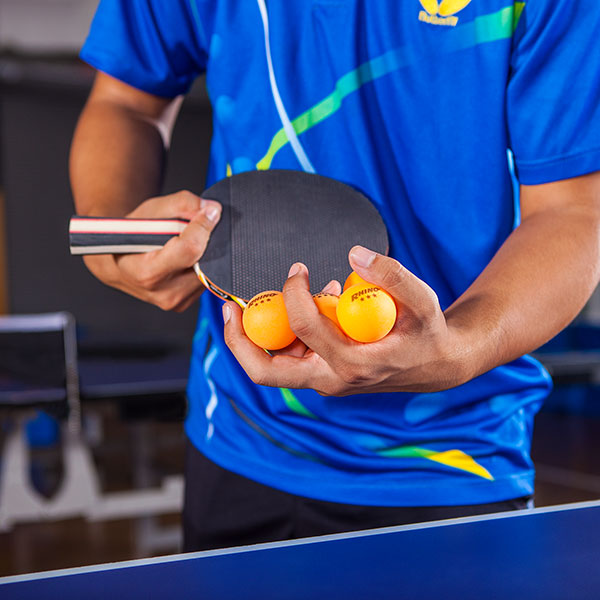 Orange Rhino 3 Star Table Tennis Balls (Pack of 6)