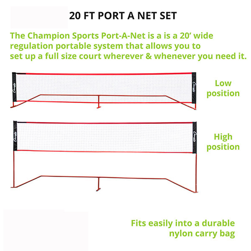 Port-A-Net 20' Wide Portable Net System