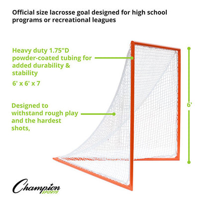 Pro High School Lacrosse Goal (Each)