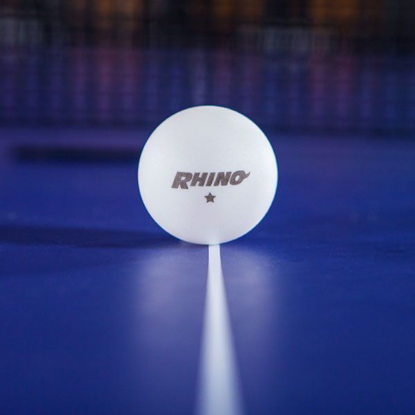 Rhino 1 Star White Table Tennis Balls - Gross Pack