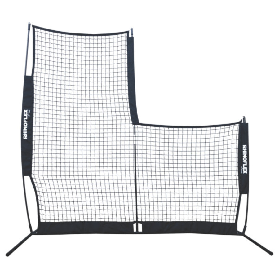 Rhino Flex L-Screen For Baseball & Softball - 7'W x 7'H