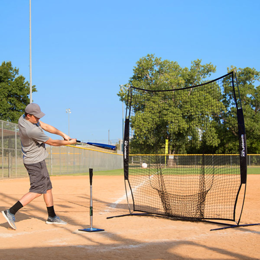 Rhino Flex Portable Baseball Softball Training Sock Net - 7'W x 7'H