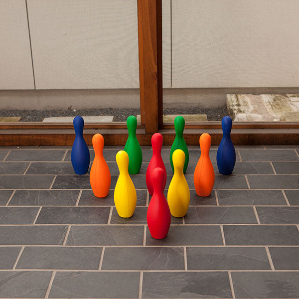 Rhino Skin FBPINSETCLR Weighted Foam Bowling Pins