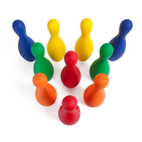 Rhino Skin FBPINSETCLR Weighted Foam Bowling Pins