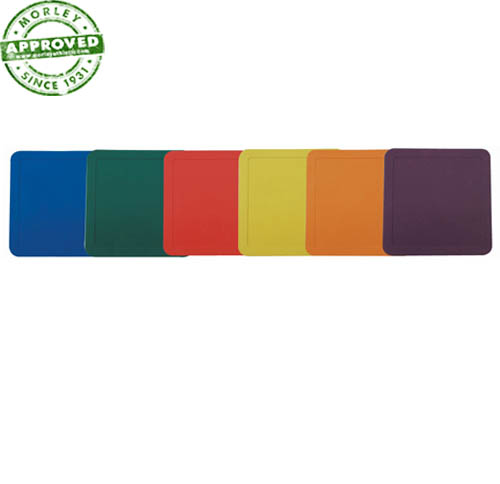 Square Poly Base Markers Set Of 6