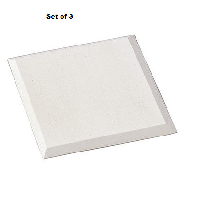 Waffle Bottom Throw Down Bases (Set of 3)