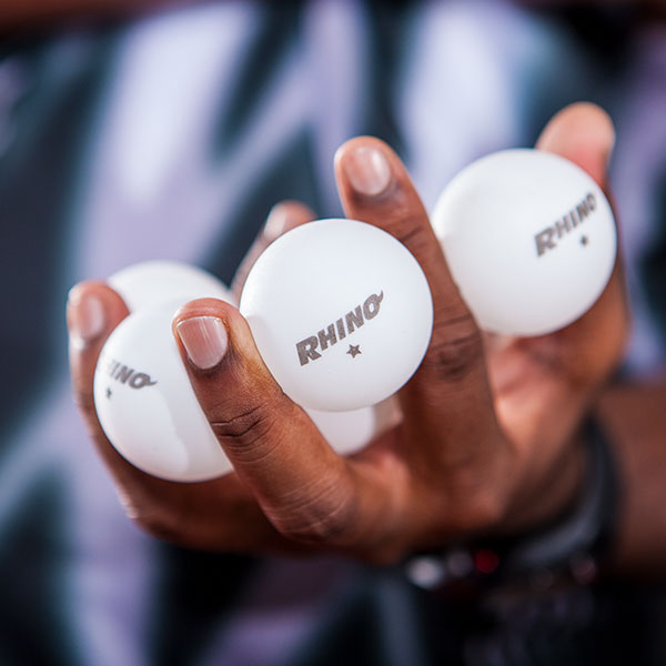 White 1 Star Table Tennis Balls (Pack of 6)