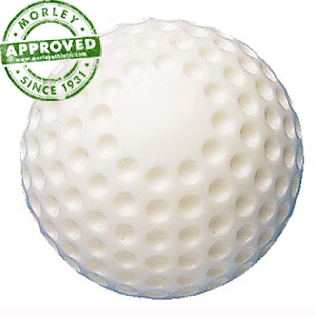 White Dimpled Pitching Machine Baseballs (Dozen)
