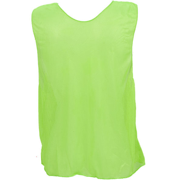 Micro Mesh Soccer Pinnies (Dozen) Neon Green / Adult