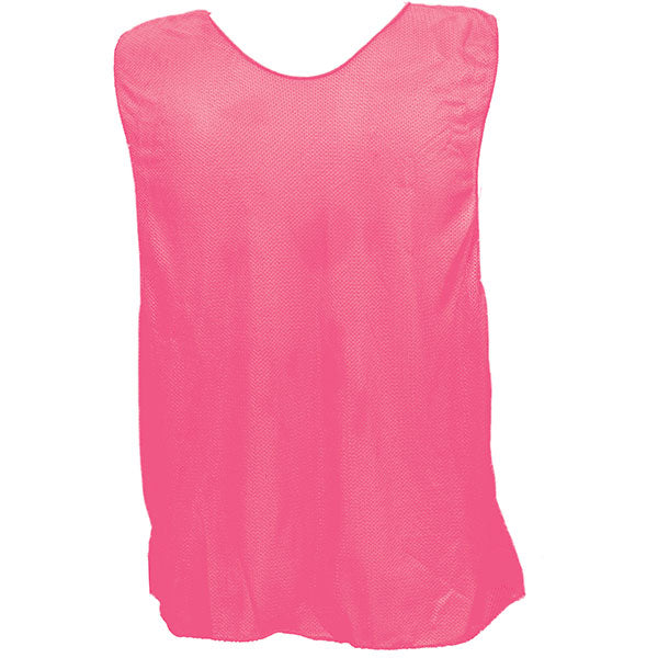 Micro Mesh Soccer Pinnies (Dozen) Neon Pink / Youth