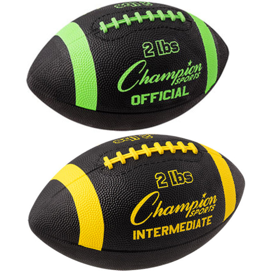 2 Lb. Weighted Rubber Training Football