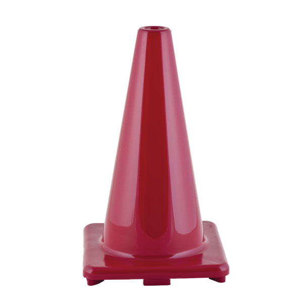18" Flexible Vinyl Game Cones Red
