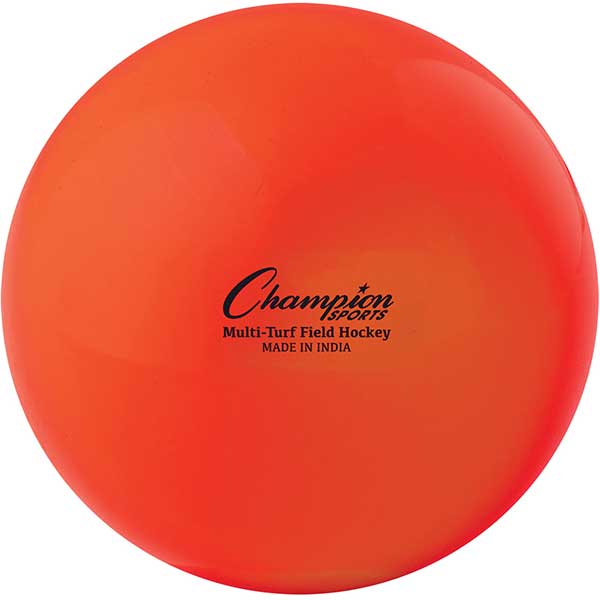 Champion Sports Multi-Turf Field Hockey Practice Balls (Dozen) (No NFHS Seal) White