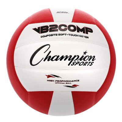 Champion Sports VB2 Comp Series Volleyballs - NFHS & NCAA APPROVED White