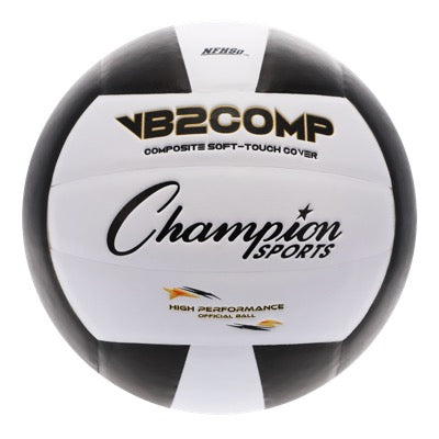 Champion Sports VB2 Comp Series Volleyballs - NFHS & NCAA APPROVED White