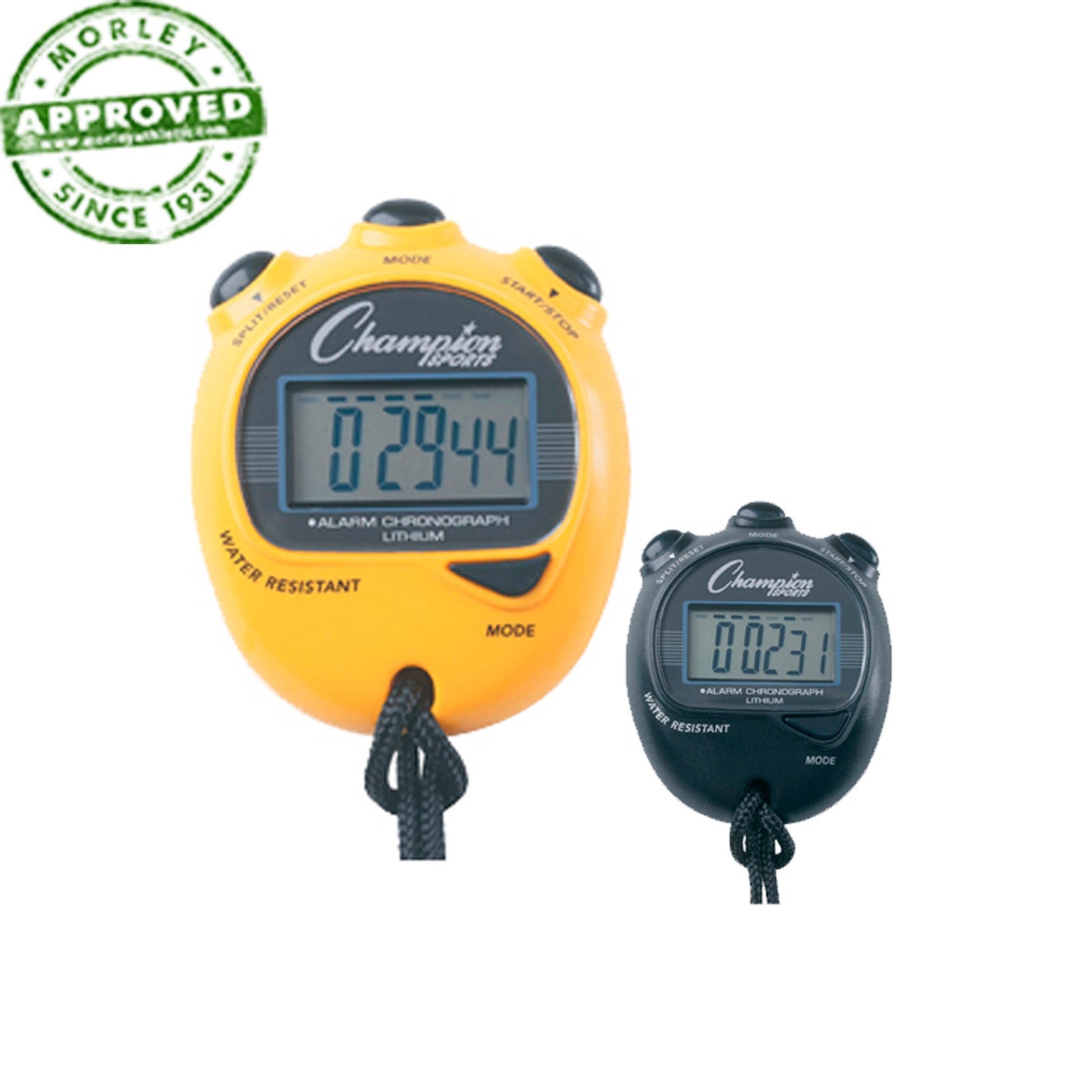 Champion Sports Big Digit Stopwatch Choose Colors