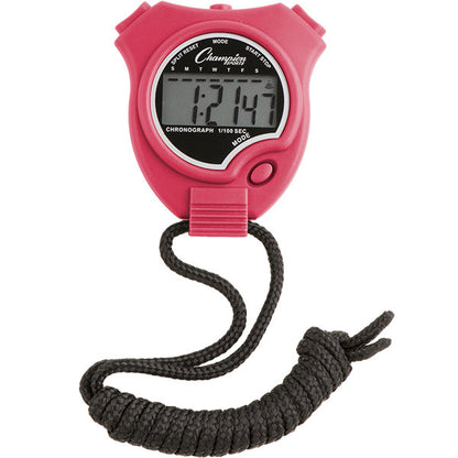 Champion Sports Stopwatch Choose Colors