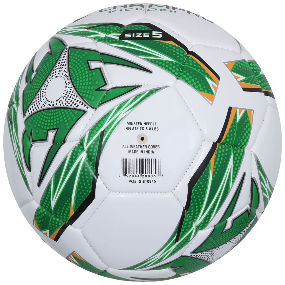 SB510 KICKOFF SOCCER BALL BY CHAMPRO SIZE 3, 4, 5