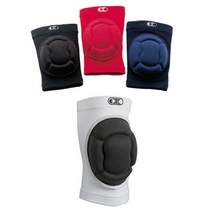Cliff Keen Adult BK64 Impact Bubble Wrestling Knee Pads (Each) Black