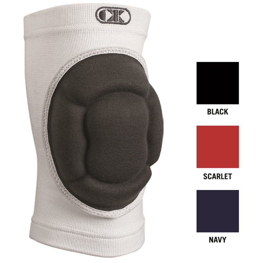 Cliff Keen Adult BK64 Impact Bubble Wrestling Knee Pads (Each) Black