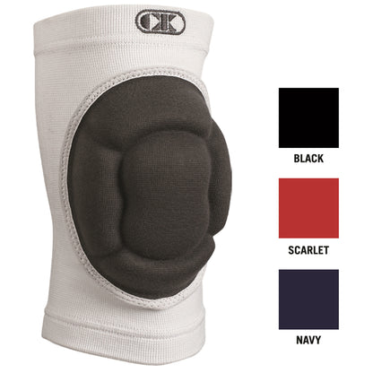 Cliff Keen Adult BK64 Impact Bubble Wrestling Knee Pads (Each) Black