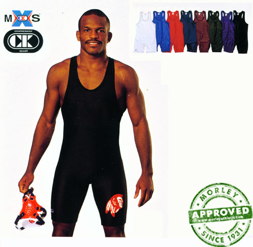 Cliff Keen Relentless Stock Compression Gear Singlet White / XXX-Small
