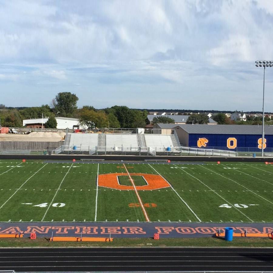 Fieldsaver Football 16 oz. ArmorMesh Sideline Tarps - Morley Athletic Supply Co Inc