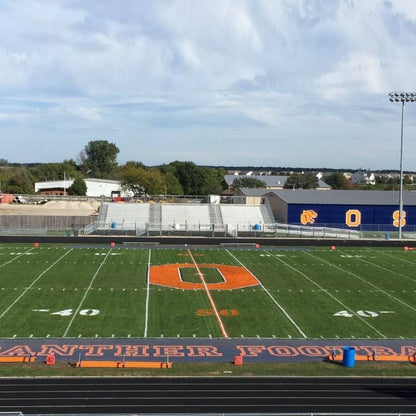 Fieldsaver Football 16 oz. ArmorMesh Sideline Tarps - Morley Athletic Supply Co Inc