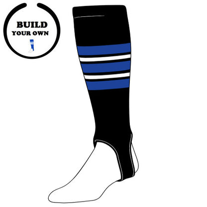 Twin City Knitting Custom Packer Baseball Softball Stirrup Sock (Pattern F)