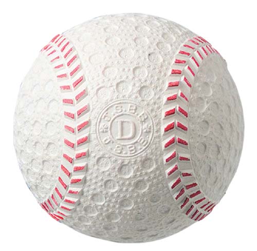 D BALL SMALL & LIGHT DIMPLED BASEBALLS DOZEN