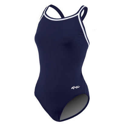 Dolfin Female DBX Back Swim Suit Red / 18 (-8.00)
