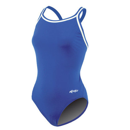 Dolfin Female DBX Back Swim Suit Red / 18 (-8.00)