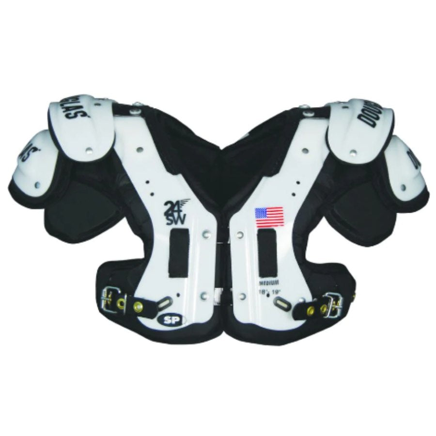 Douglas 24SW Flat Standard Pro Football Shoulder Pad X-Small