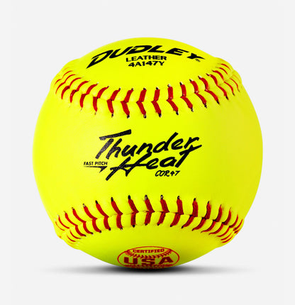 Dudley 4A147Y USASB Thunder Heat Fastpitch 12" Softballs (Dozen)