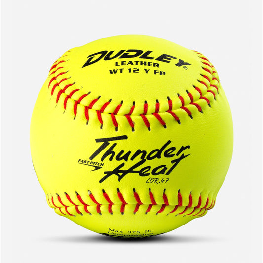 Dudley WT12YFP NFHS Thunder Heat Fastpitch 12" Softballs (Dozen)