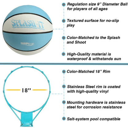 Splash And Shoot Pool Basketball