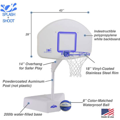 Splash And Shoot Pool Basketball