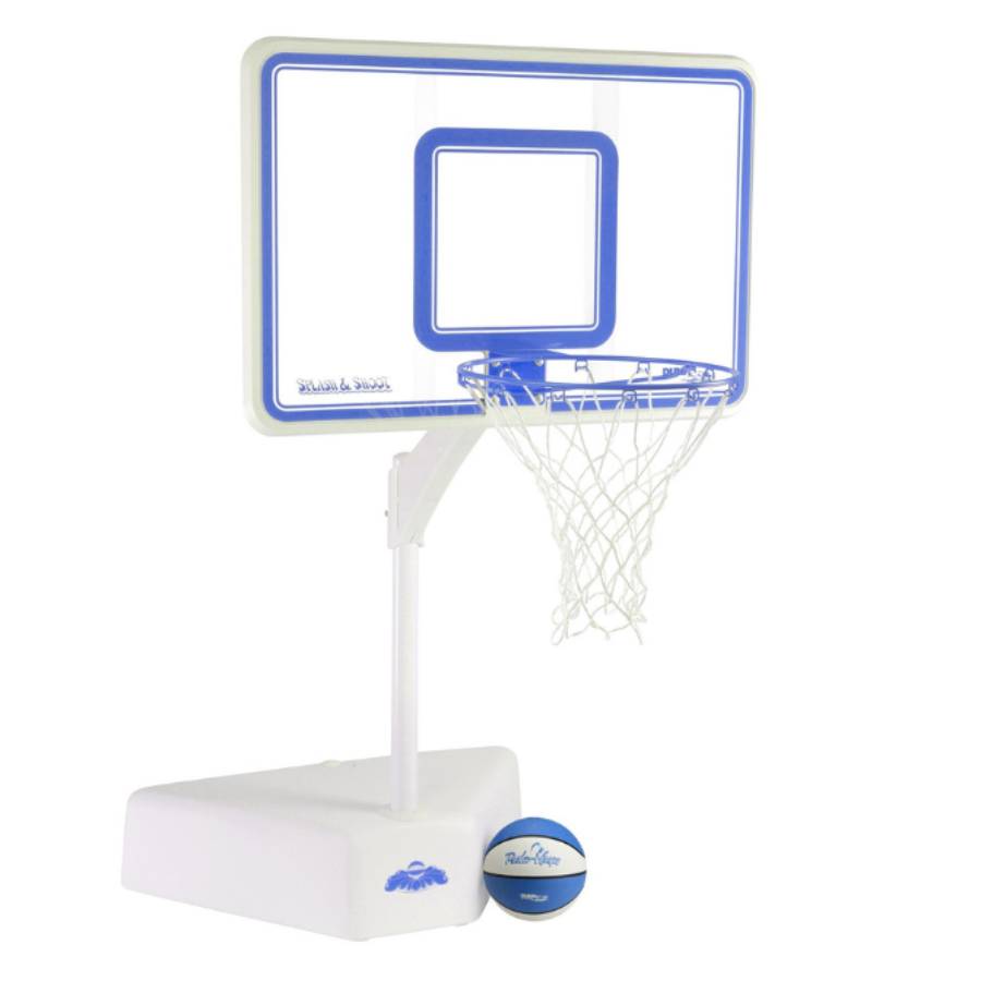 Splash And Shoot Pool Basketball Clear Rim