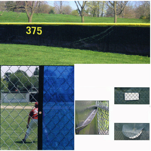 Fencemate PVC Coated Polyester Wind Screen 6' High Wind Screen / Black