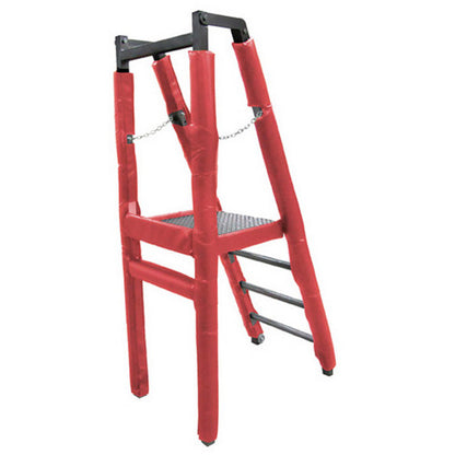 First Team SturdiStand Folding Judges Volleyball Stand Black