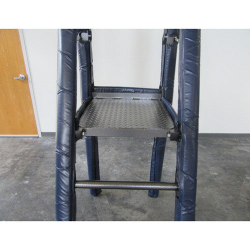 First Team SturdiStand Folding Judges Volleyball Stand Black