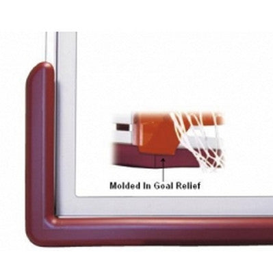 Tuffguard 72" Basketball Backboard Padding Black