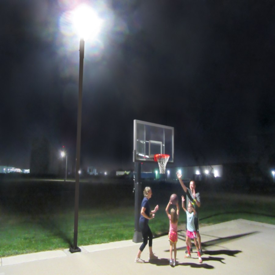First Team Court Vision Solar Powered Court Light