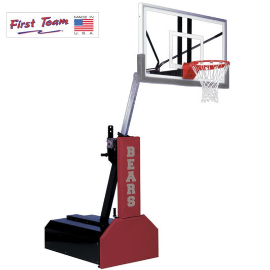Thunder Select Portable Basketball System 36" x 60" Acrylic Backboard Gold